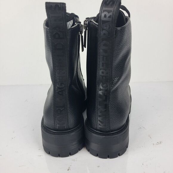 Karl Lagerfeld Paris Everyday Cold Weather Mela Combat Boot 6.5 M - Picture 9 of 11
